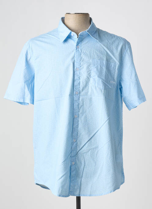 Chemise manches courtes bleu LEE COOPER pour homme