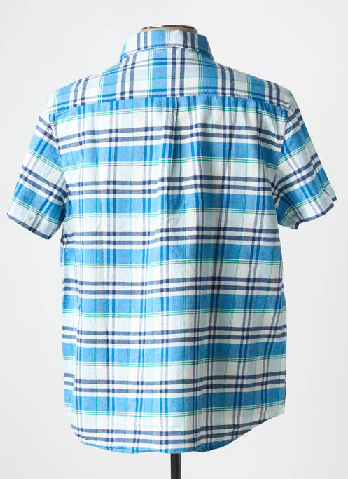 Chemise manches courtes bleu TBS pour homme