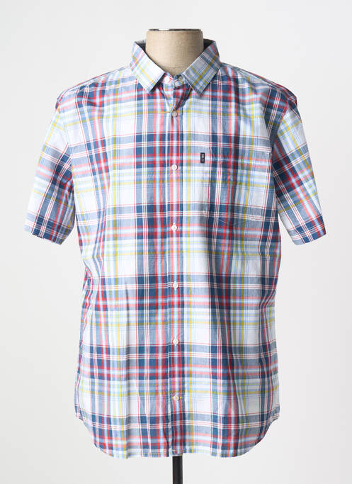 Chemise manches courtes rouge TBS pour homme