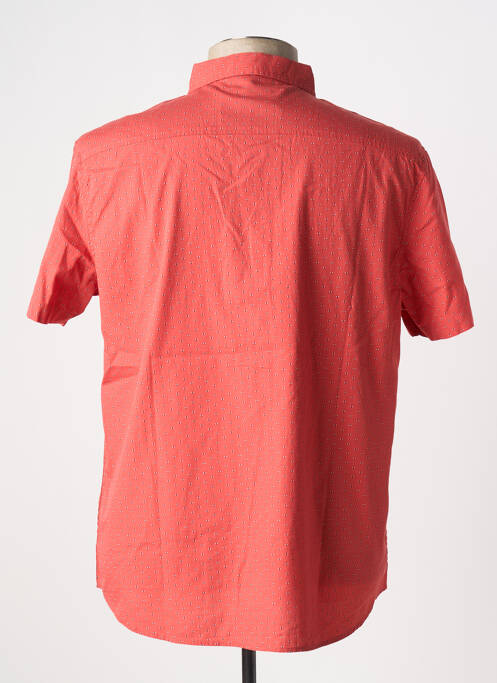 Chemise manches courtes rouge TBS pour homme
