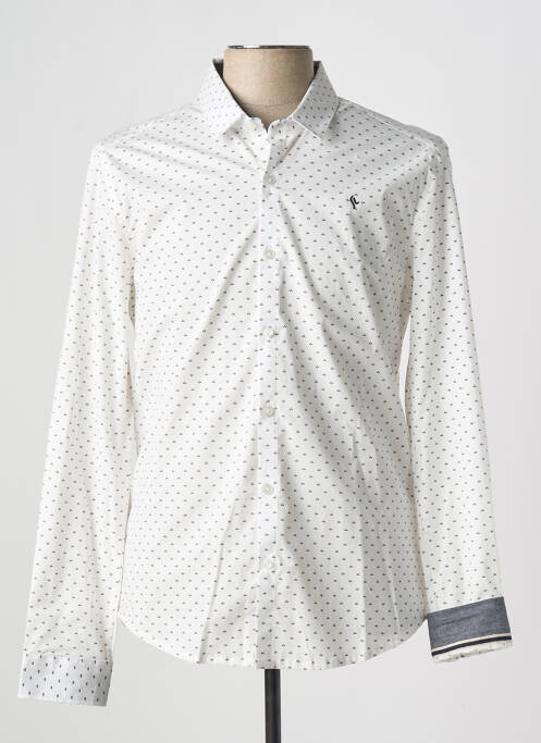 Chemise manches longues beige SUN VALLEY pour homme