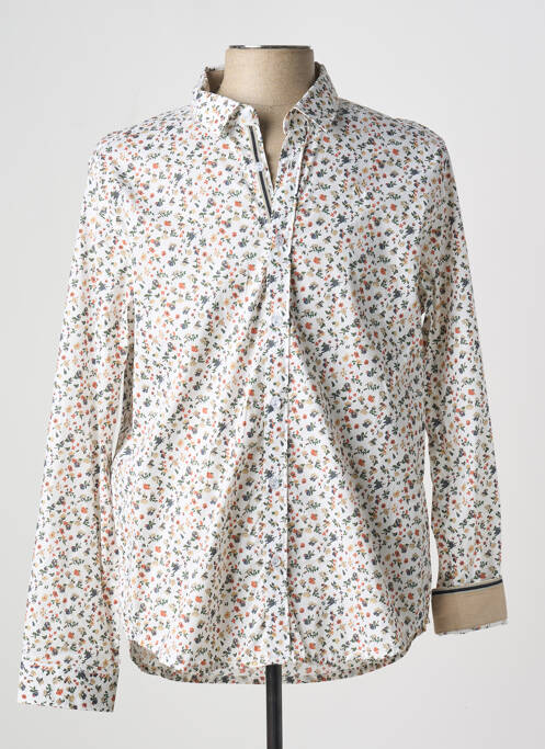 Chemise manches longues blanc SUN VALLEY pour homme