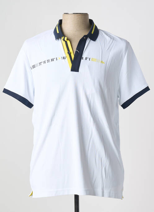 Polo blanc TBS pour homme