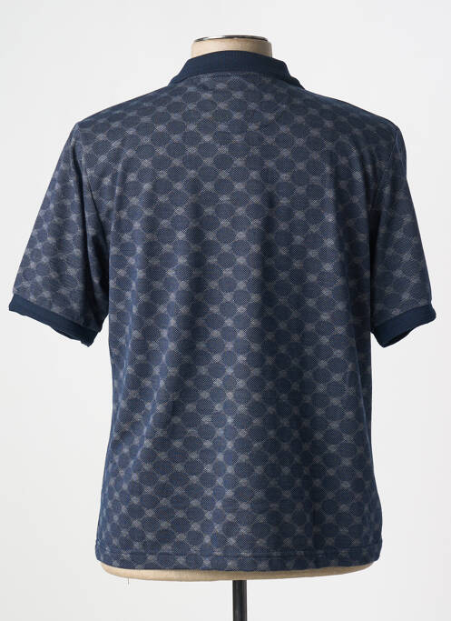 Polo bleu LOUIS VICTOR pour homme