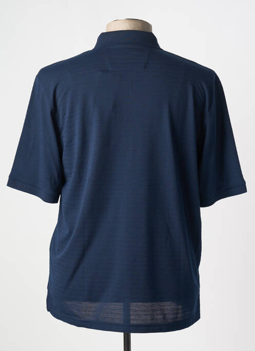 Polo bleu LOUIS VICTOR pour homme