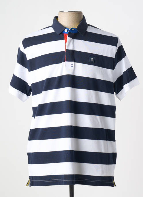 Polo bleu TBS pour homme