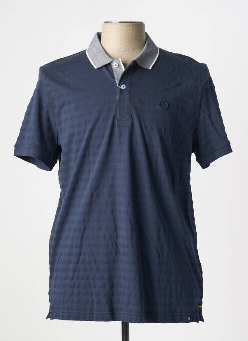 Polo bleu TBS pour homme