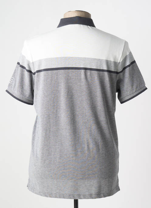 Polo gris TBS pour homme
