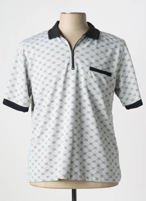 Polo noir LOUIS VICTOR pour homme