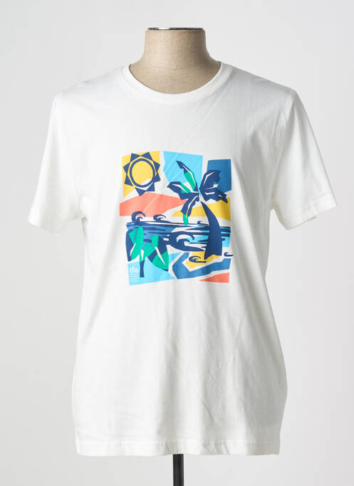 T-shirt blanc TBS pour homme
