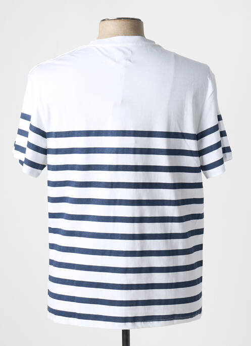T-shirt bleu LEE COOPER pour homme