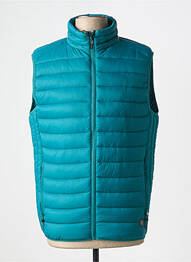 Doudoune poches sans capuche vert SEA BARRIER homme