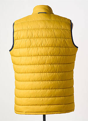 Doudoune poches sans capuche jaune TBS homme