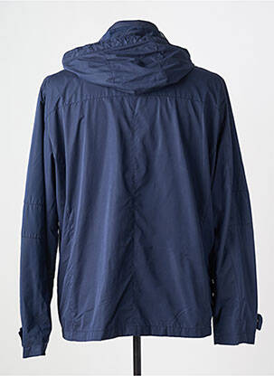 Coupe-vent poches a capuche bleu SEA BARRIER homme