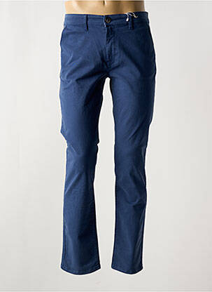 Pantalon chino stretch taille normale bleu TBS homme