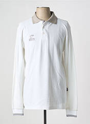 Polo blanc ELDERA pour homme seconde vue