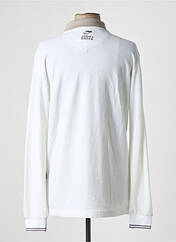 Polo blanc ELDERA pour homme seconde vue