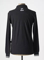 Polo noir ELDERA pour homme seconde vue
