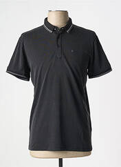 Polo noir SUN VALLEY pour homme seconde vue