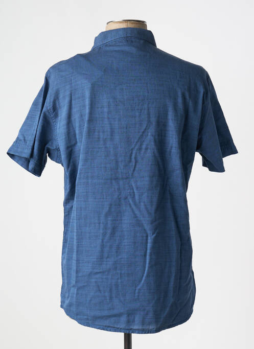Chemise manches courtes bleu SUN VALLEY pour homme
