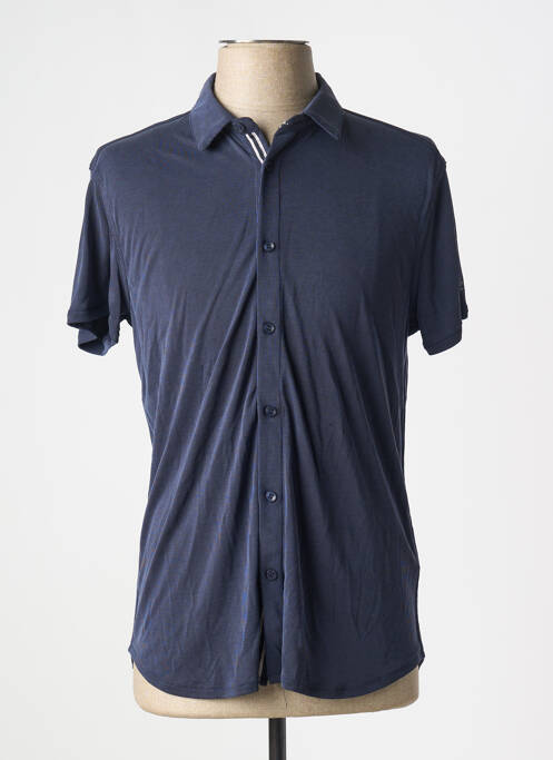 Polo bleu SUN VALLEY pour homme