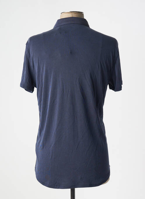 Polo bleu SUN VALLEY pour homme