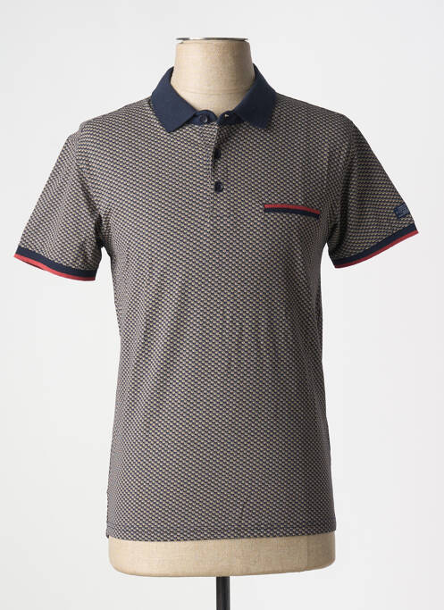 Polo bleu SUN VALLEY pour homme