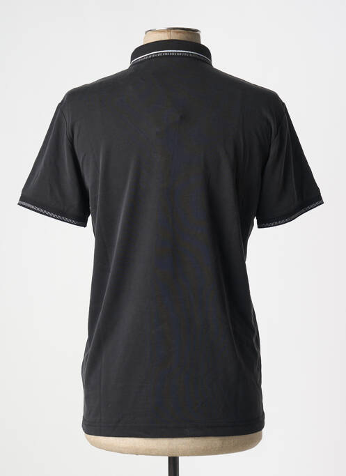 Polo noir SUN VALLEY pour homme