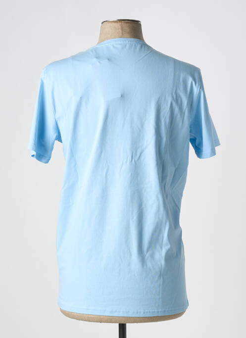 T-shirt bleu SUN VALLEY pour homme
