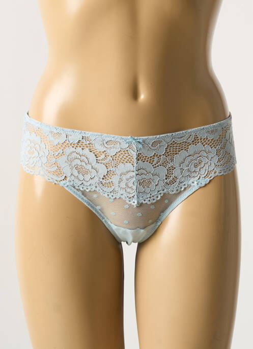 Tanga bleu YSABEL MORA pour femme