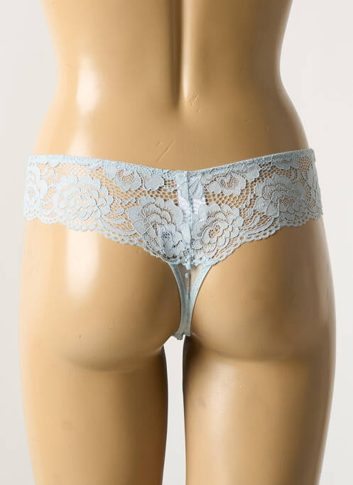 Tanga bleu YSABEL MORA pour femme