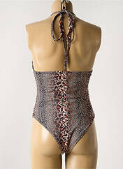 Maillot de bain 1 pièce rose GARCONNE pour femme seconde vue