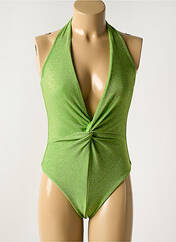 Maillot de bain 1 pièce vert GARCONNE pour femme seconde vue