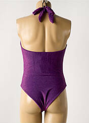 Maillot de bain 1 pièce violet GARCONNE pour femme seconde vue