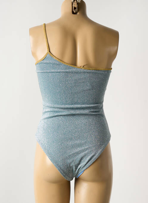Maillot de bain 1 pièce argent GARCONNE pour femme