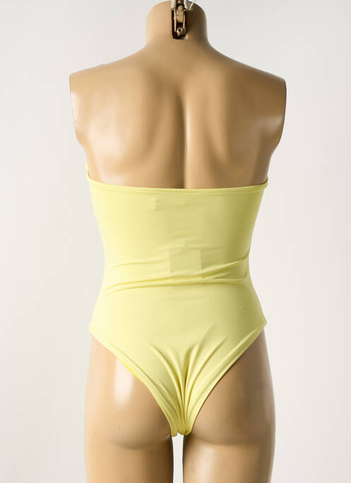 Maillot de bain 1 pièce jaune GARCONNE pour femme