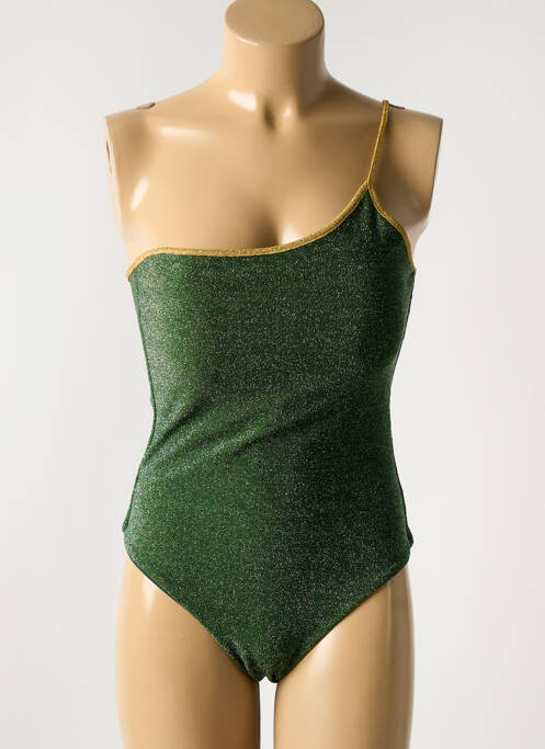 Maillot de bain 1 pièce vert GARCONNE pour femme