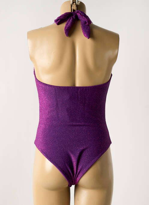 Maillot de bain 1 pièce violet GARCONNE pour femme