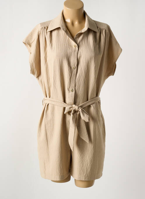 Combishort beige SCARLET ROOS pour femme