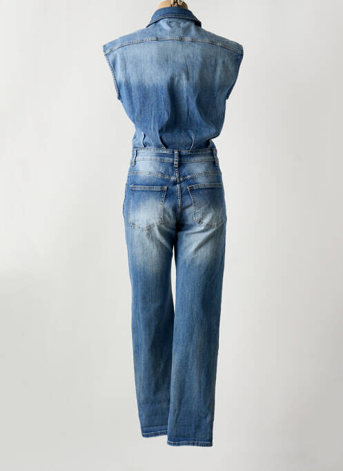 Combi-pantalon bleu PLACE DU JOUR pour femme