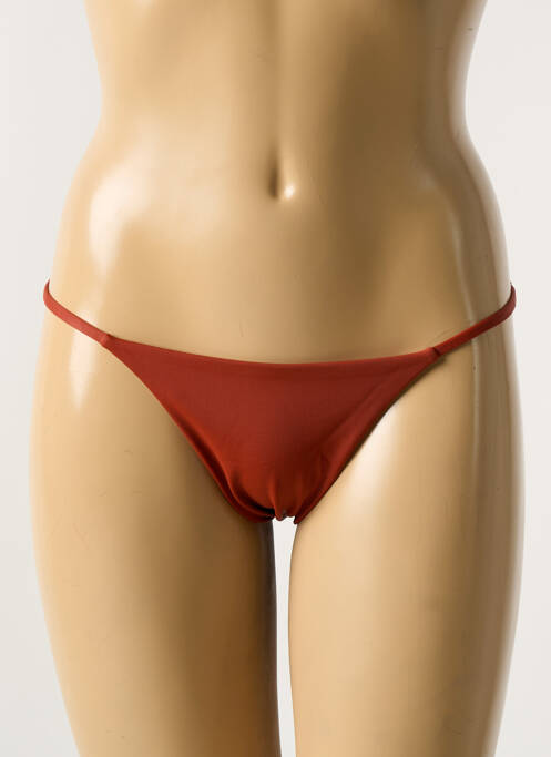 Bas de maillot de bain orange SWIMETIS pour femme