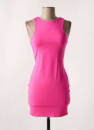 Robe courte sans manche sans manche rose VERA & LUCY femme