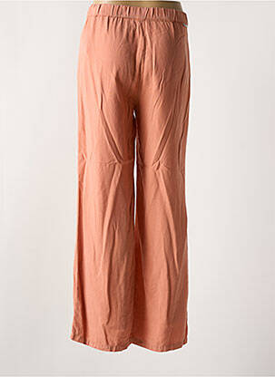 Pantalon large taille normale taille normale orange REIKO femme