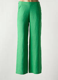 Pantalon large poches taille normale vert SCARLET ROOS femme