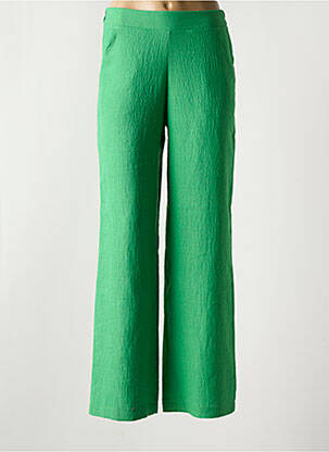 Pantalon large taille normale taille normale vert SCARLET ROOS femme