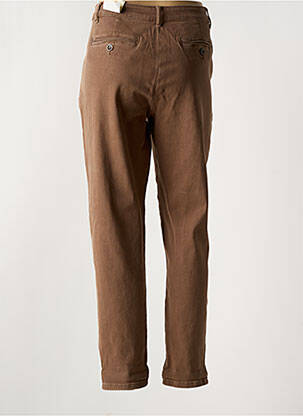 Jeans coupe slim stretch taille normale marron ONADO femme