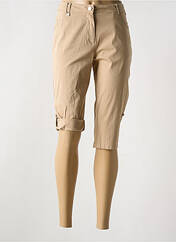 Pantacourt marron AGATHE & LOUISE pour femme seconde vue