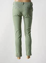 Pantalon chino vert REIKO pour femme seconde vue