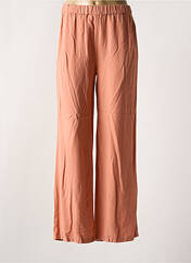 Pantalon large orange REIKO pour femme seconde vue