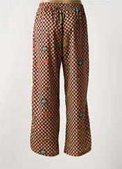 Pantalon large rouge VIE TA VIE pour femme seconde vue